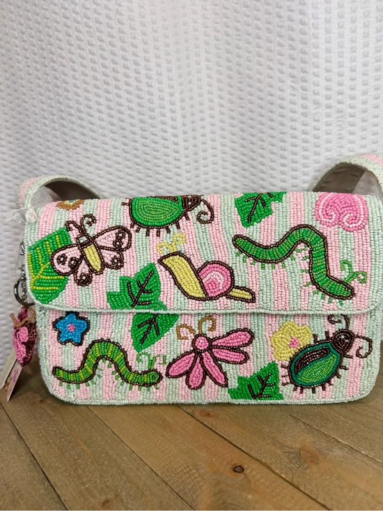 Marshalls Handbags - Viral Beaded Bug Shoulder Bag!!